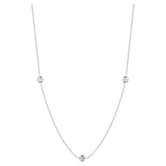 Robert Coin 0.15ctw Diamond Station Necklace 001317AWCHD0