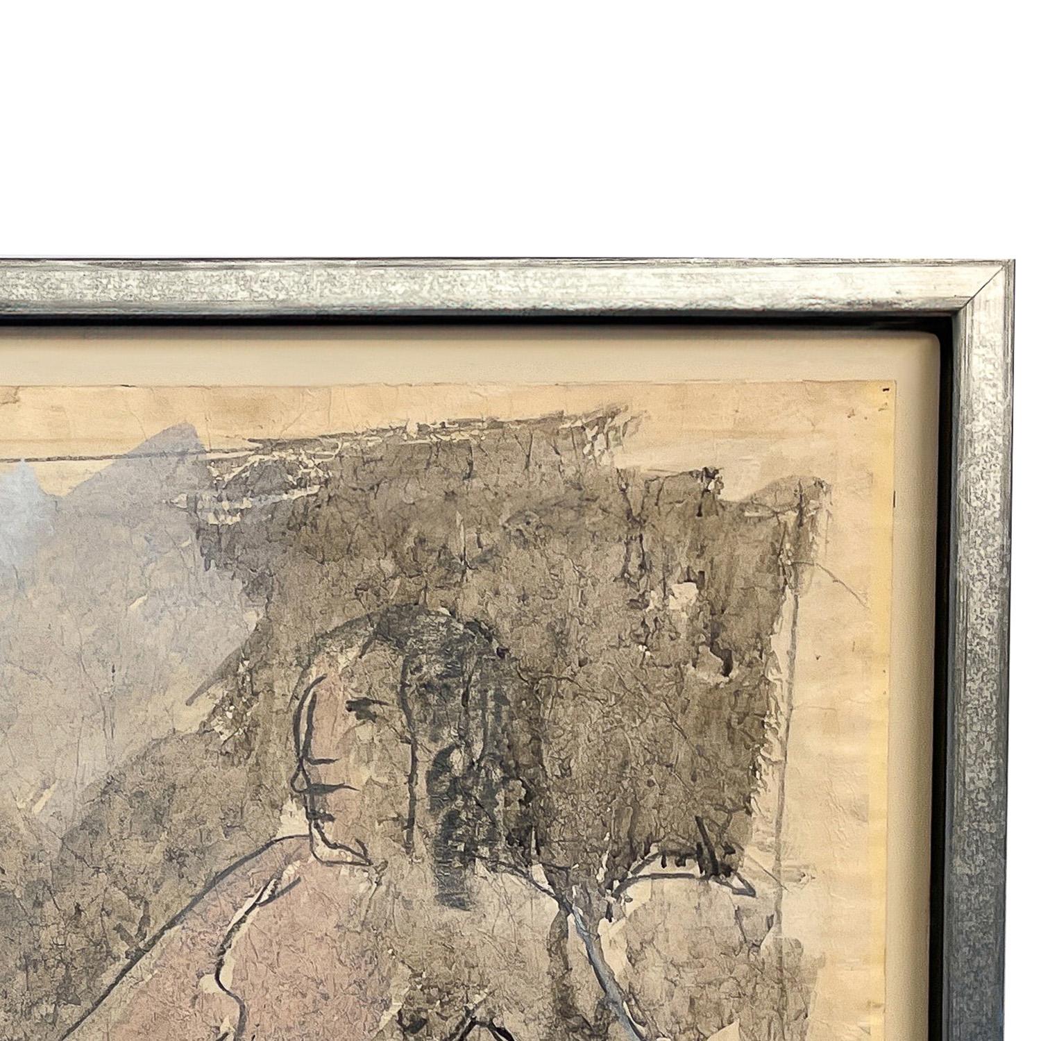 Two Female Nudes African American Expressionist Painting Smith Tower Gallery For Sale 6