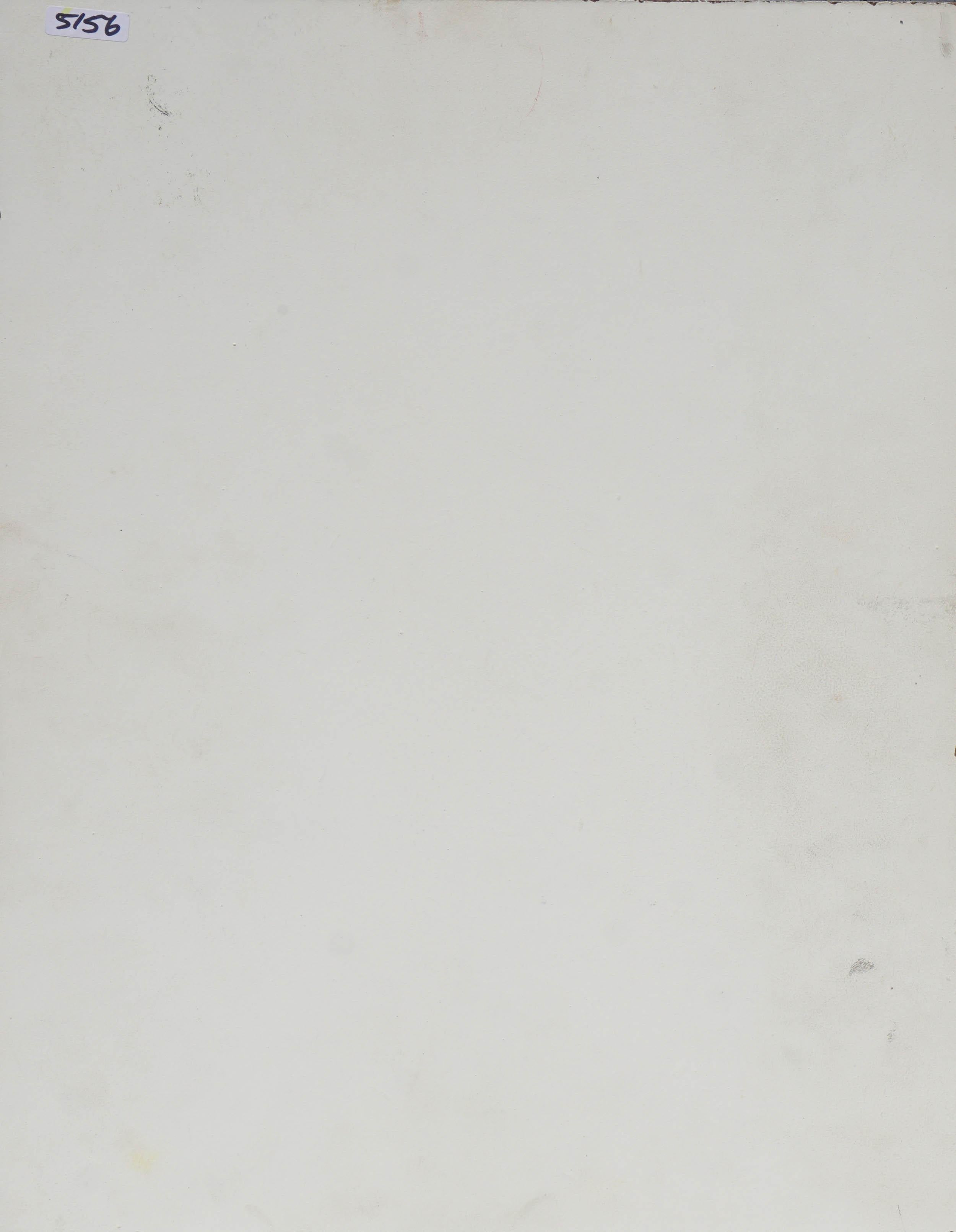 Splendido ritratto puntinista a tempera all'uovo di una giovane ragazza bionda di Robert Collins (americano, 1922-2011), 1947. Firmato 