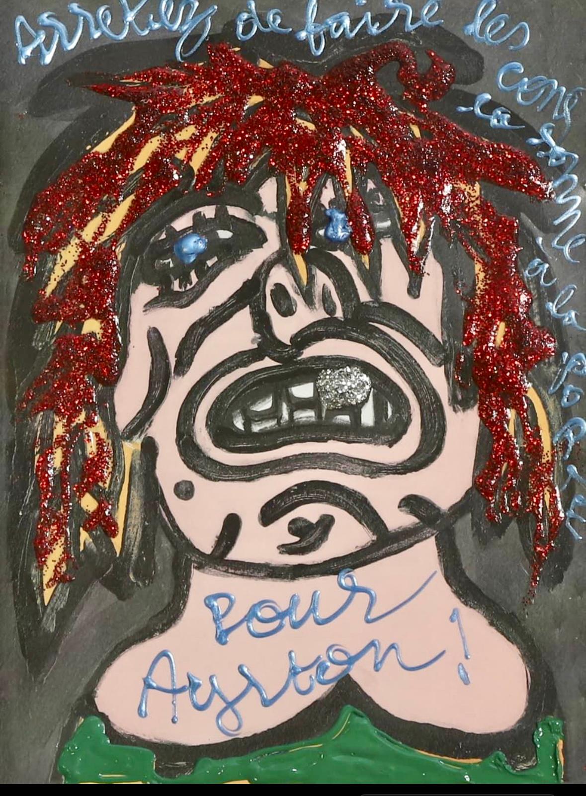 Tecnica mista su cartoncino

Pezzo unico

Stato di zecca

Provenienza : Galleria Strouk Parigi

