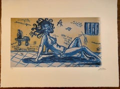 French Artist Print Limited Edition number 32/89 with Editing certificate, 2011
