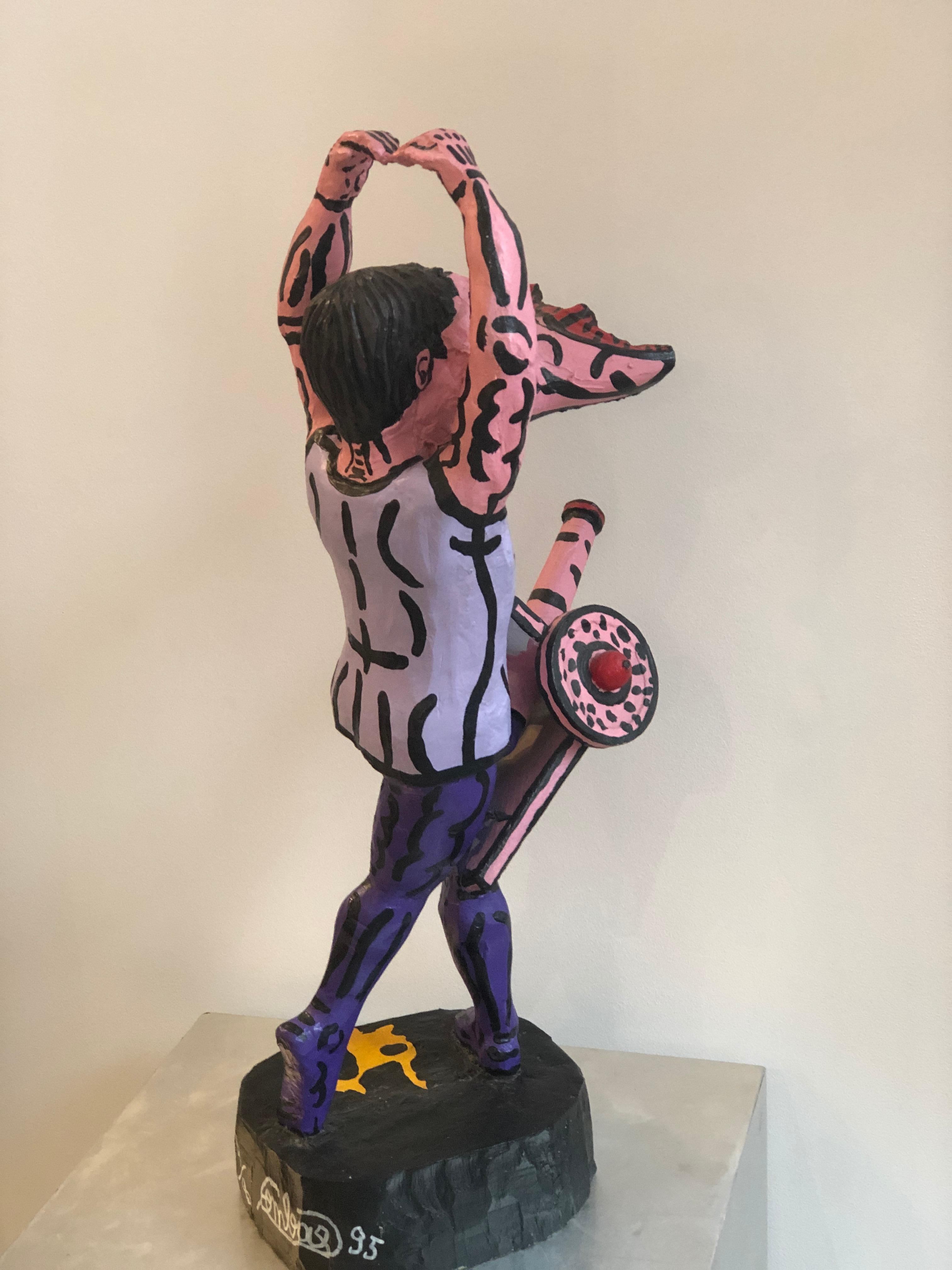  Skulptur in limitierter Auflage „Der Kanonen Tänzerin“ Robert Combas Französischer Bildhauer  im Angebot 2