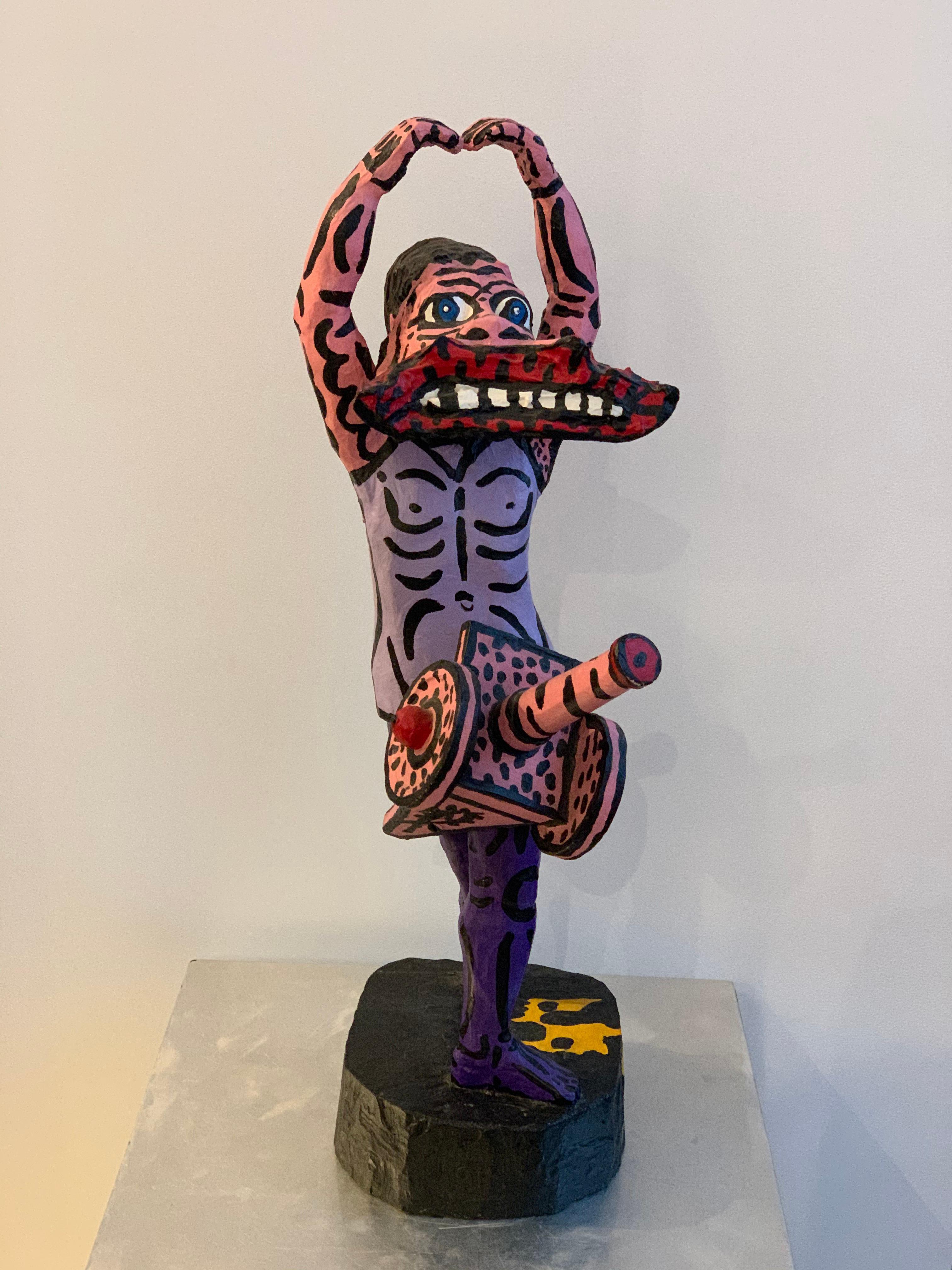  Sculpture limitée « La danseuse au canon » Robert Combas, sculpteur français  en vente 13