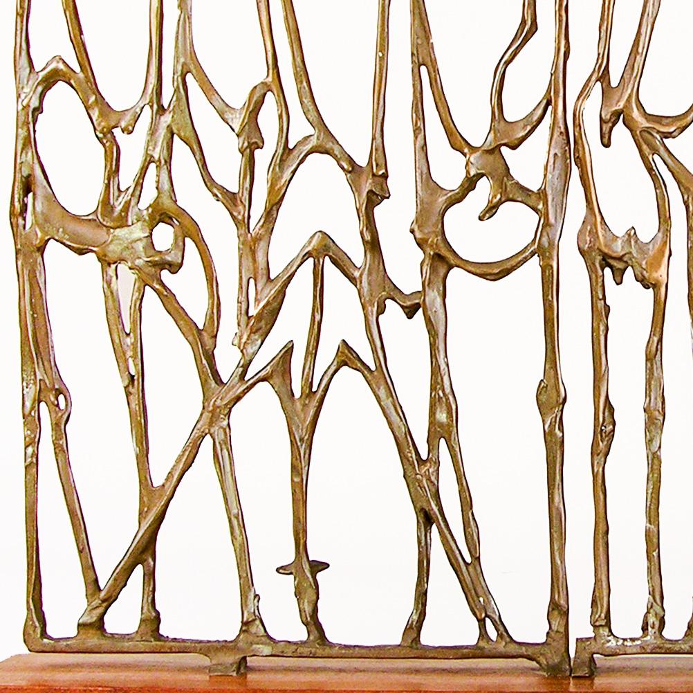 Giraffentore, Bronzeskulptur (Amerikanische Moderne), Sculpture, von Robert Cook
