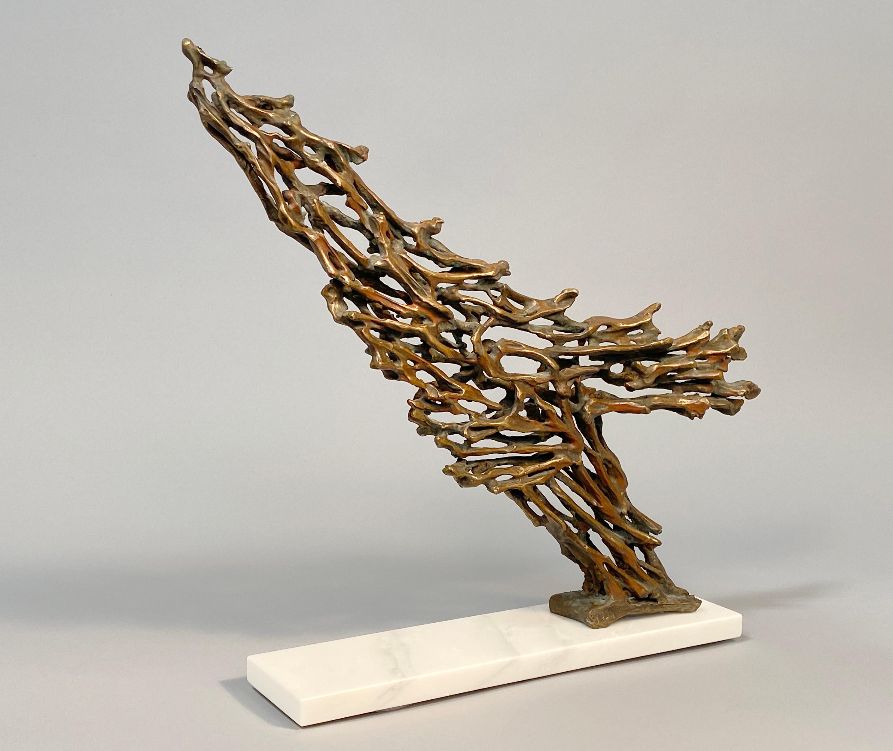 Corsa - Abstract Sculpture Oro di Robert Cook