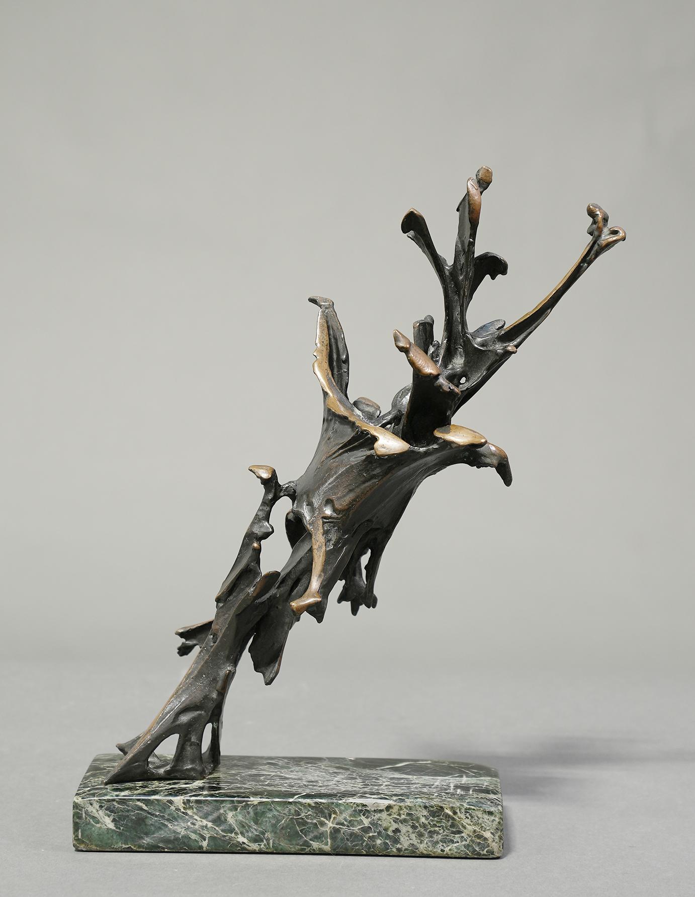 Splash - Gold Abstract Sculpture by Robert Cook