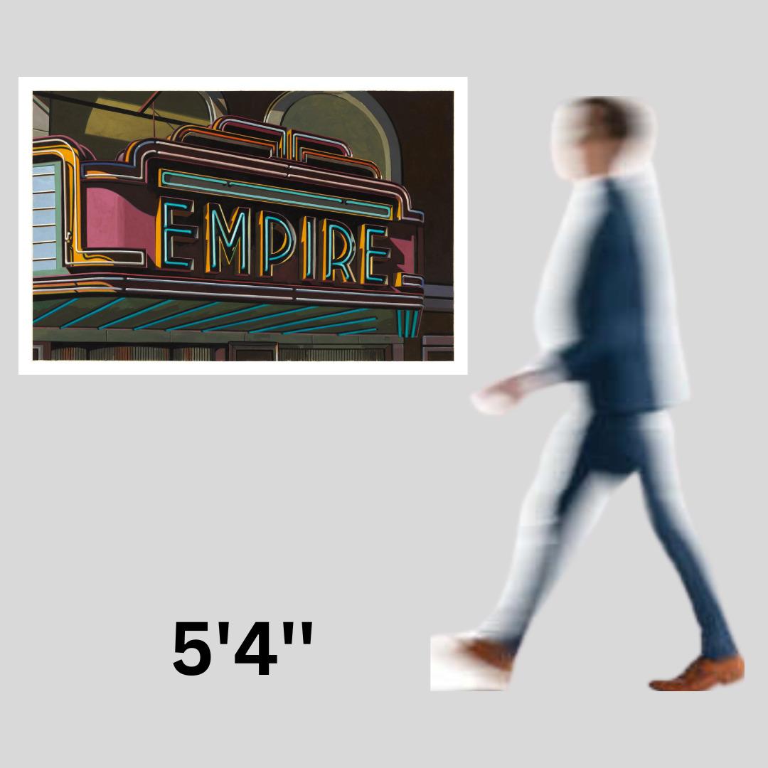 Empire di Robert Cottingham (fotorealismo, insegna al neon) in vendita 4