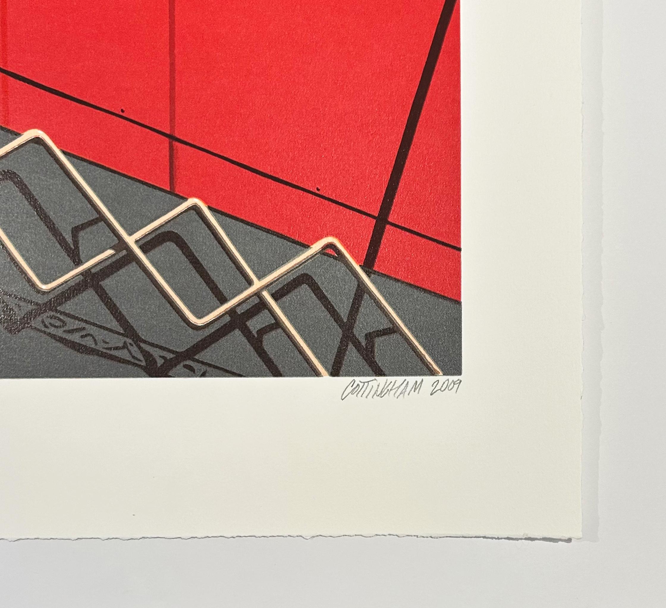 Rialto, da American Signs - Print Fotorealista di Robert Cottingham