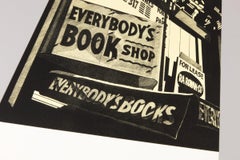 Robert Cottingham – „Everybody's Bookshop“, signierte Lithografie, 1975