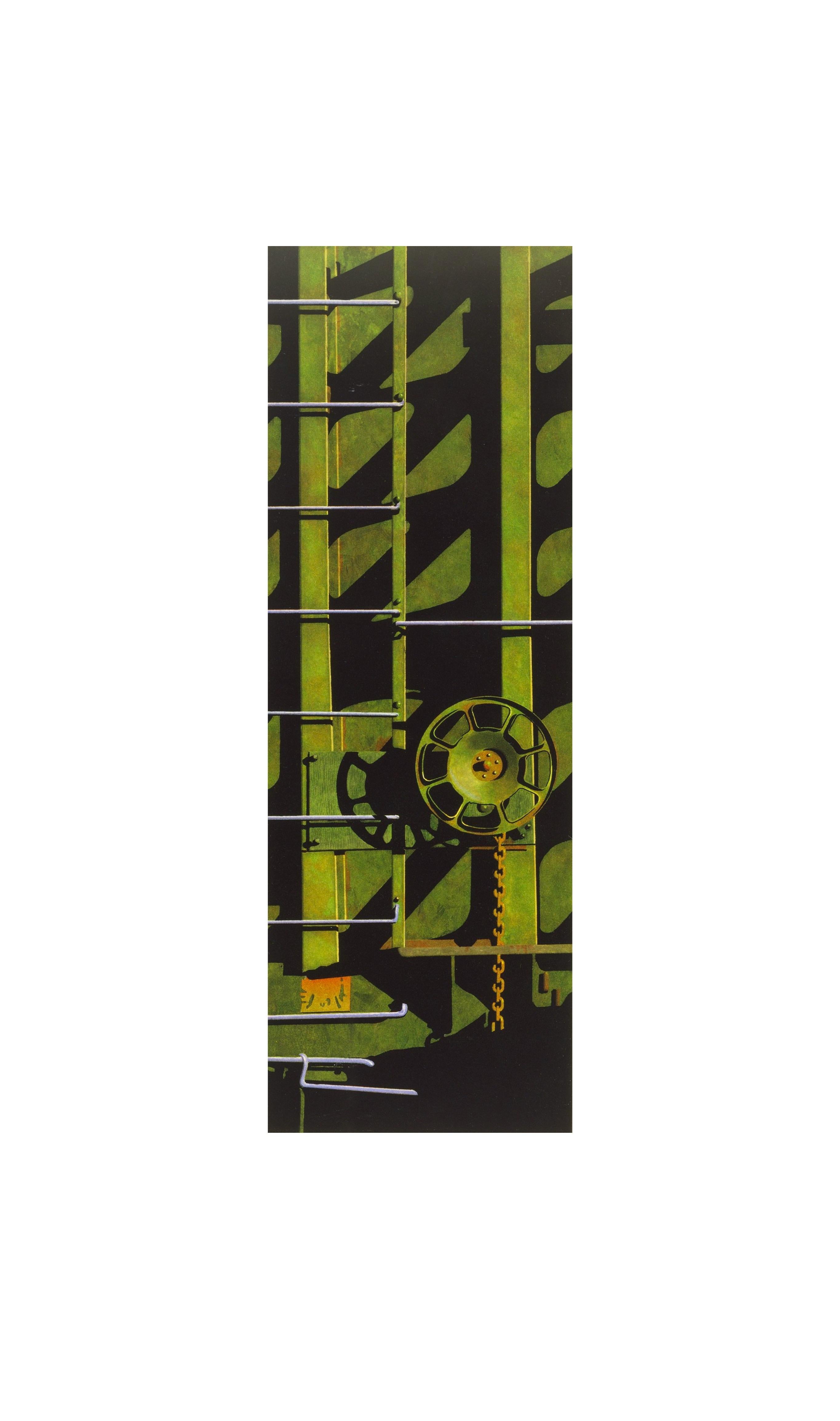 Still-Life Print de Robert Cottingham - Serie Material rodante (Para Chuck)