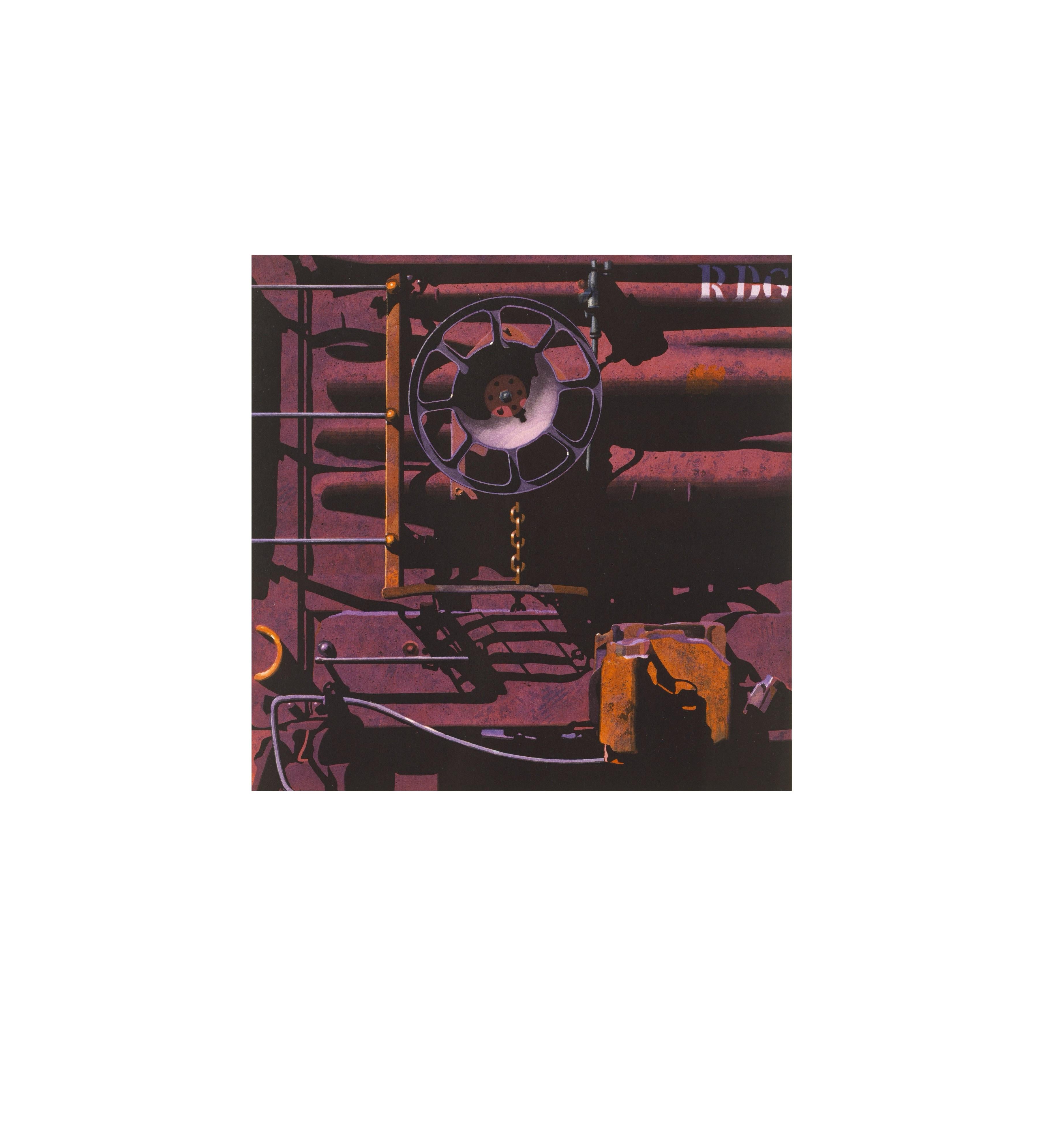 Still-Life Print de Robert Cottingham - Serie "Material rodante" (Para Trish)