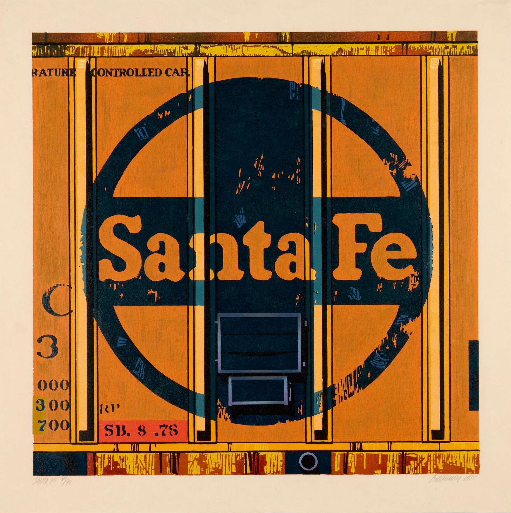 Santa Fe - Print by Robert Cottingham