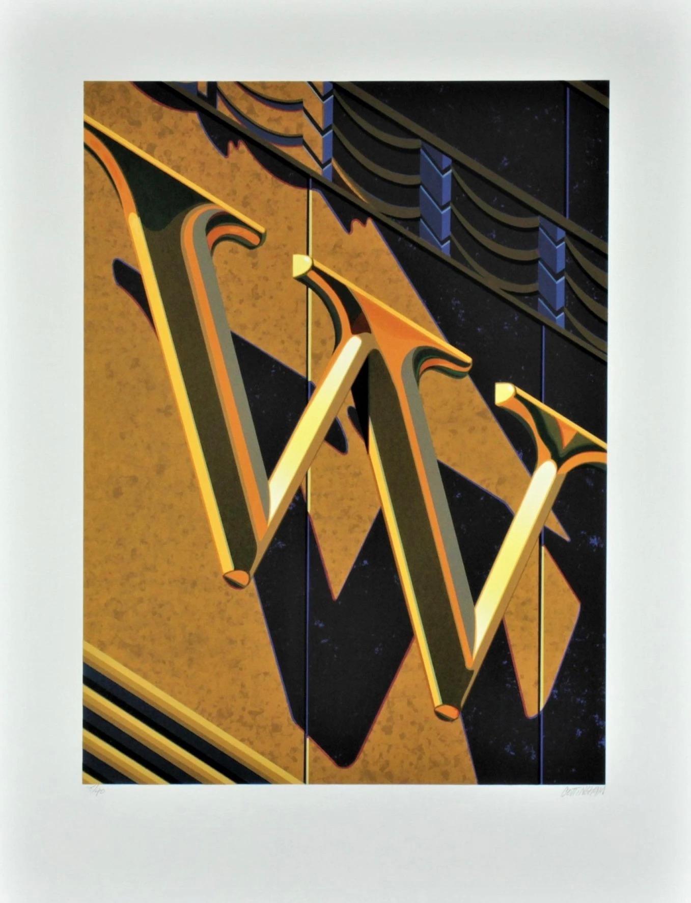 The Letter W - Print by Robert Cottingham