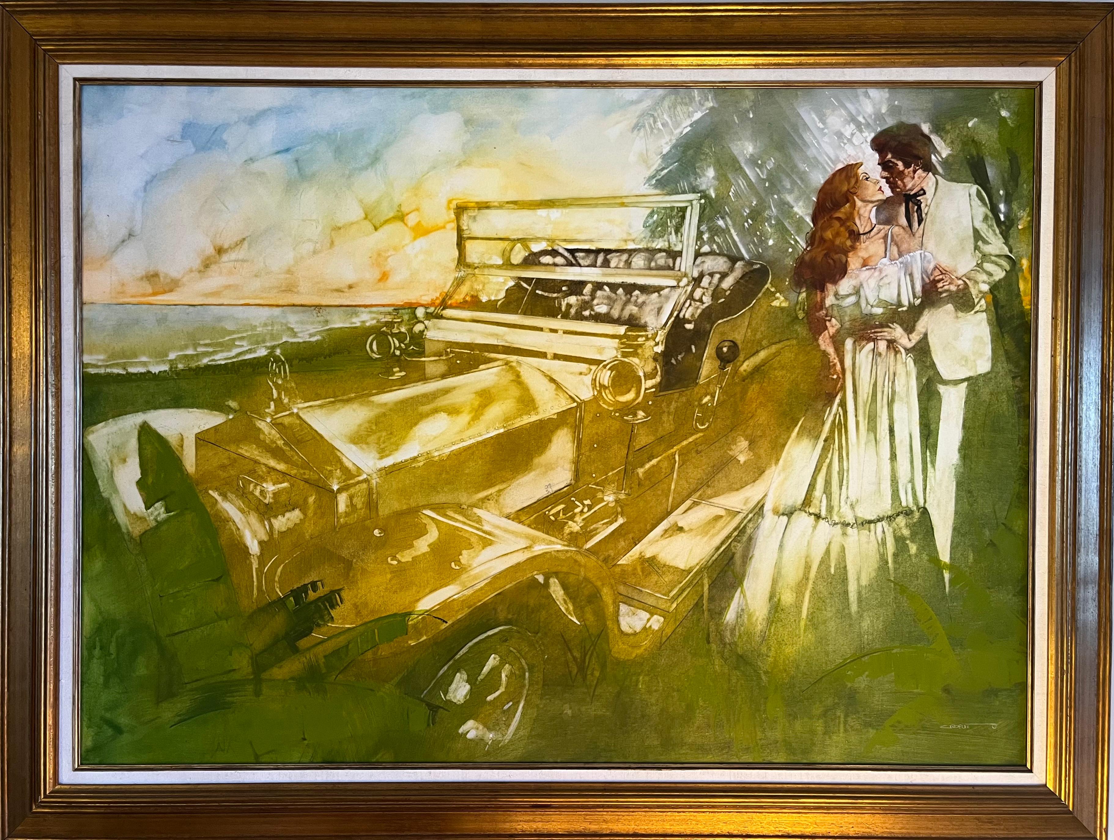Figurative Painting di Robert Crofut - Senza titolo