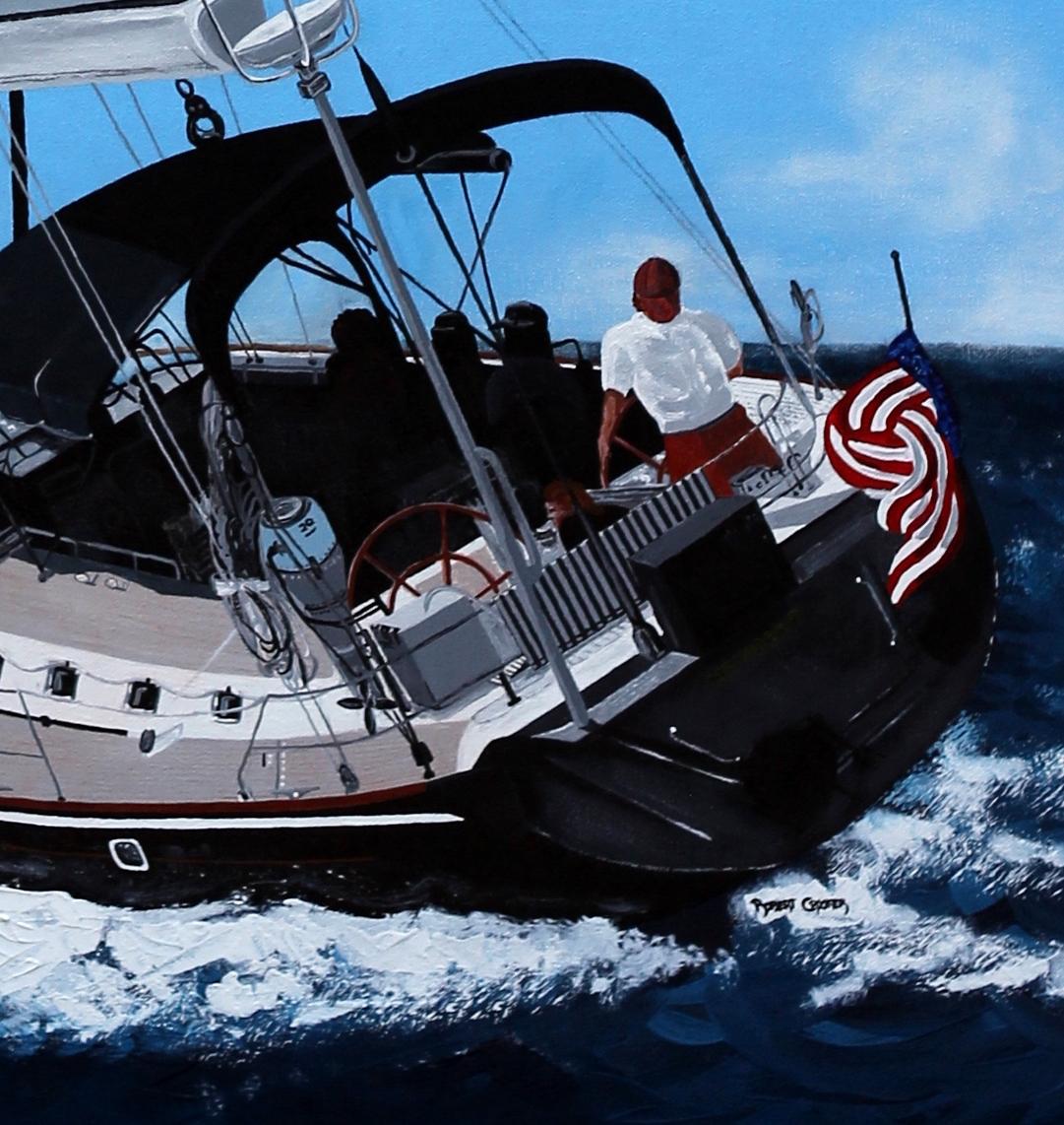 Juli 5. Juli auf Narragansett – Painting von Robert Crooker