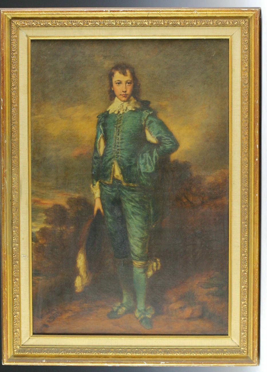 Crozier, Robert (britannique, 1815-1891), portrait à l'huile sur toile d'après 