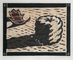 Piccola chimica, xilografia d'arte concettuale di Robert Cumming