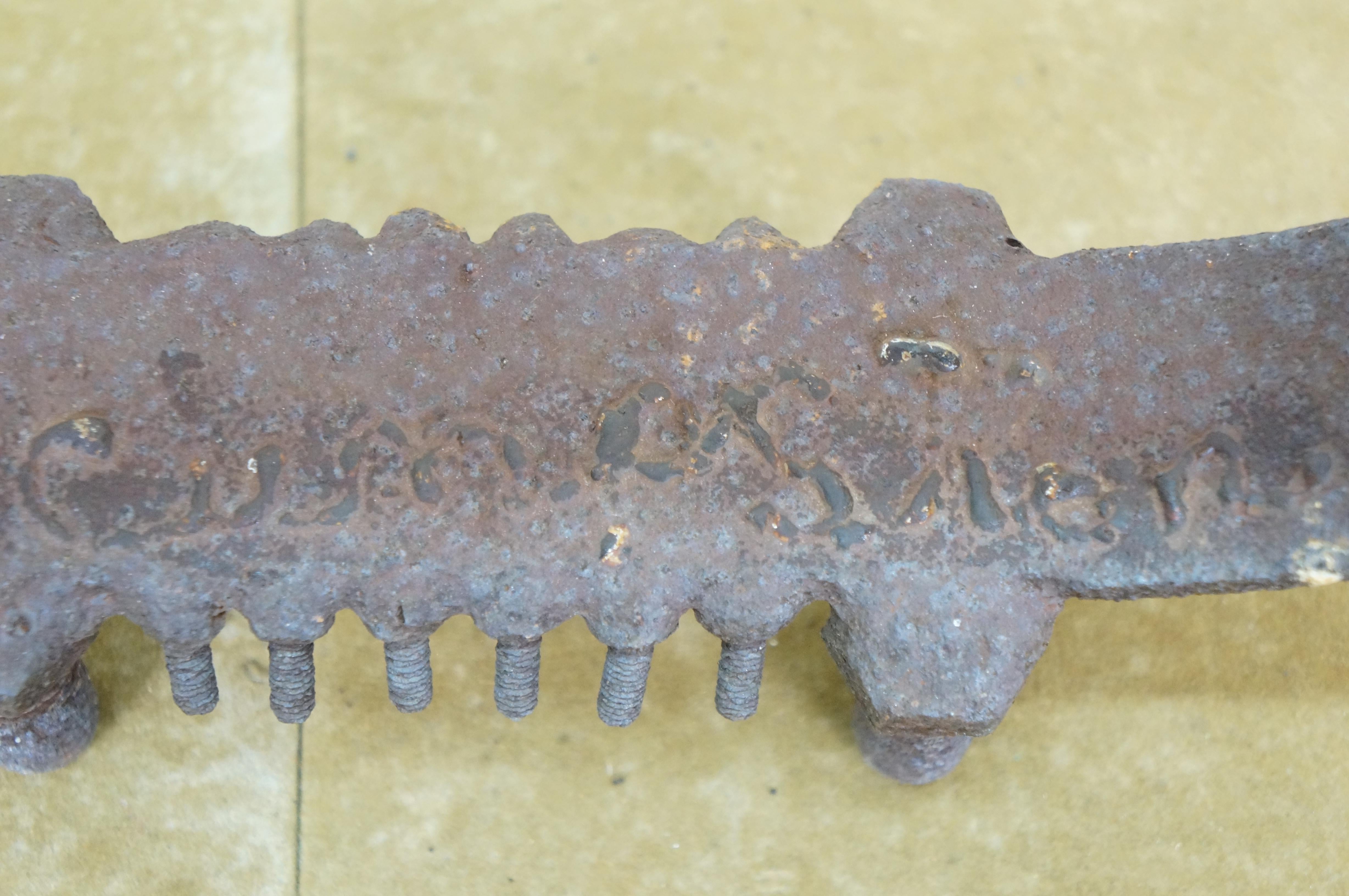 Robert Cumpston Industrial Iron Modern Art Pig Hog Sculpture Figurine Statue 12