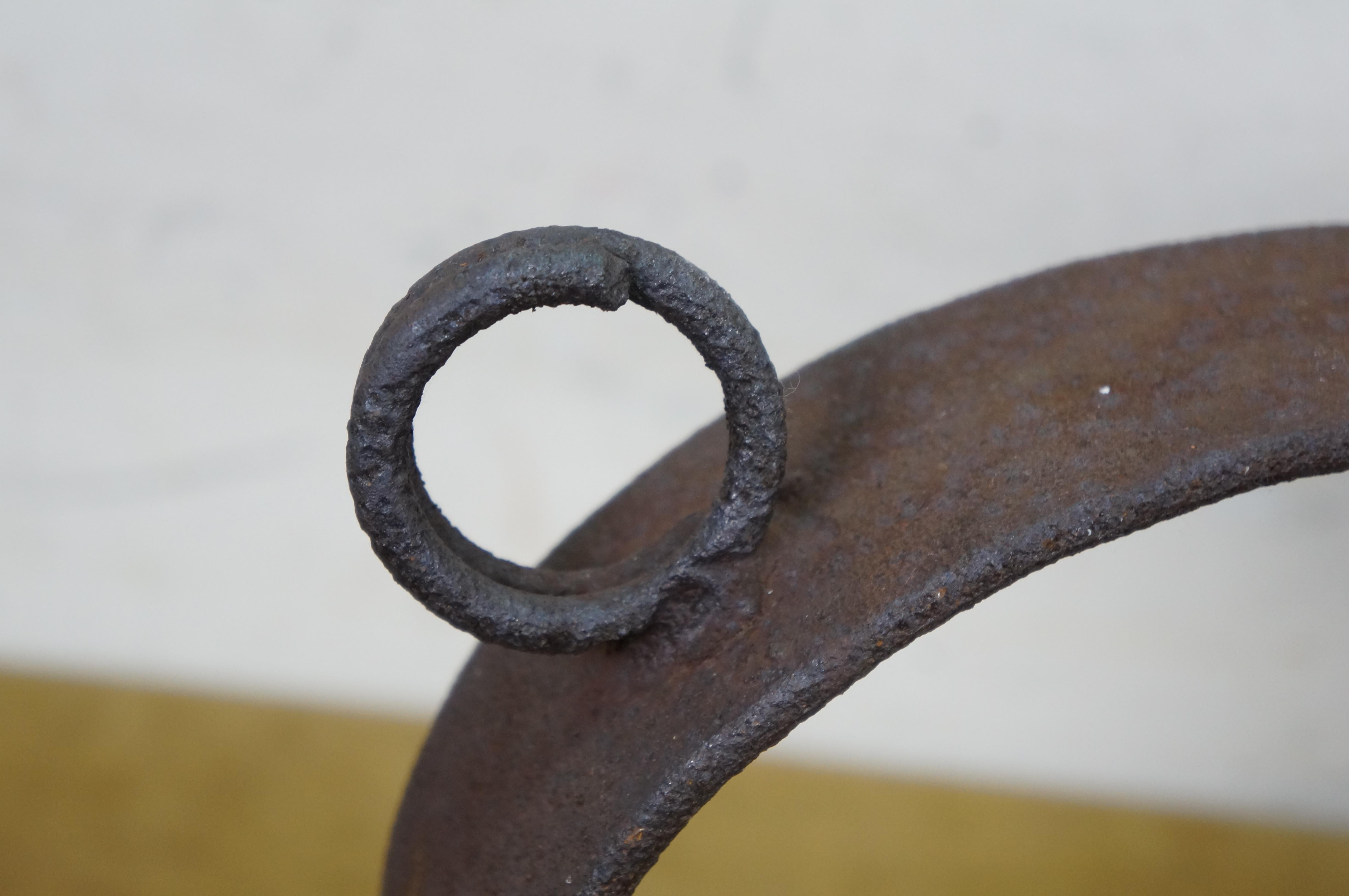 Robert Cumpston Industrial Iron Modern Art Pig Hog Sculpture Figurine Statue 12