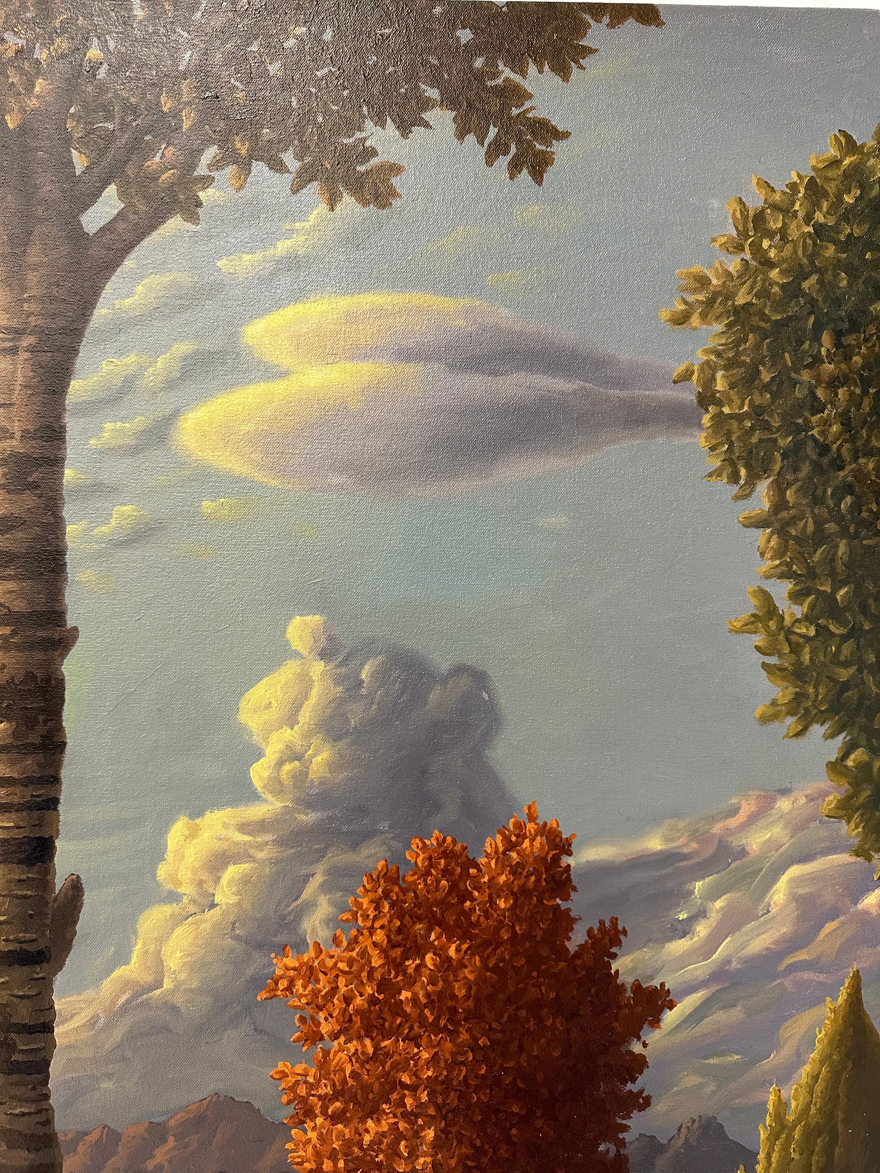 Il mio Eden - Painting Contemporaneo di Robert D. Cocke