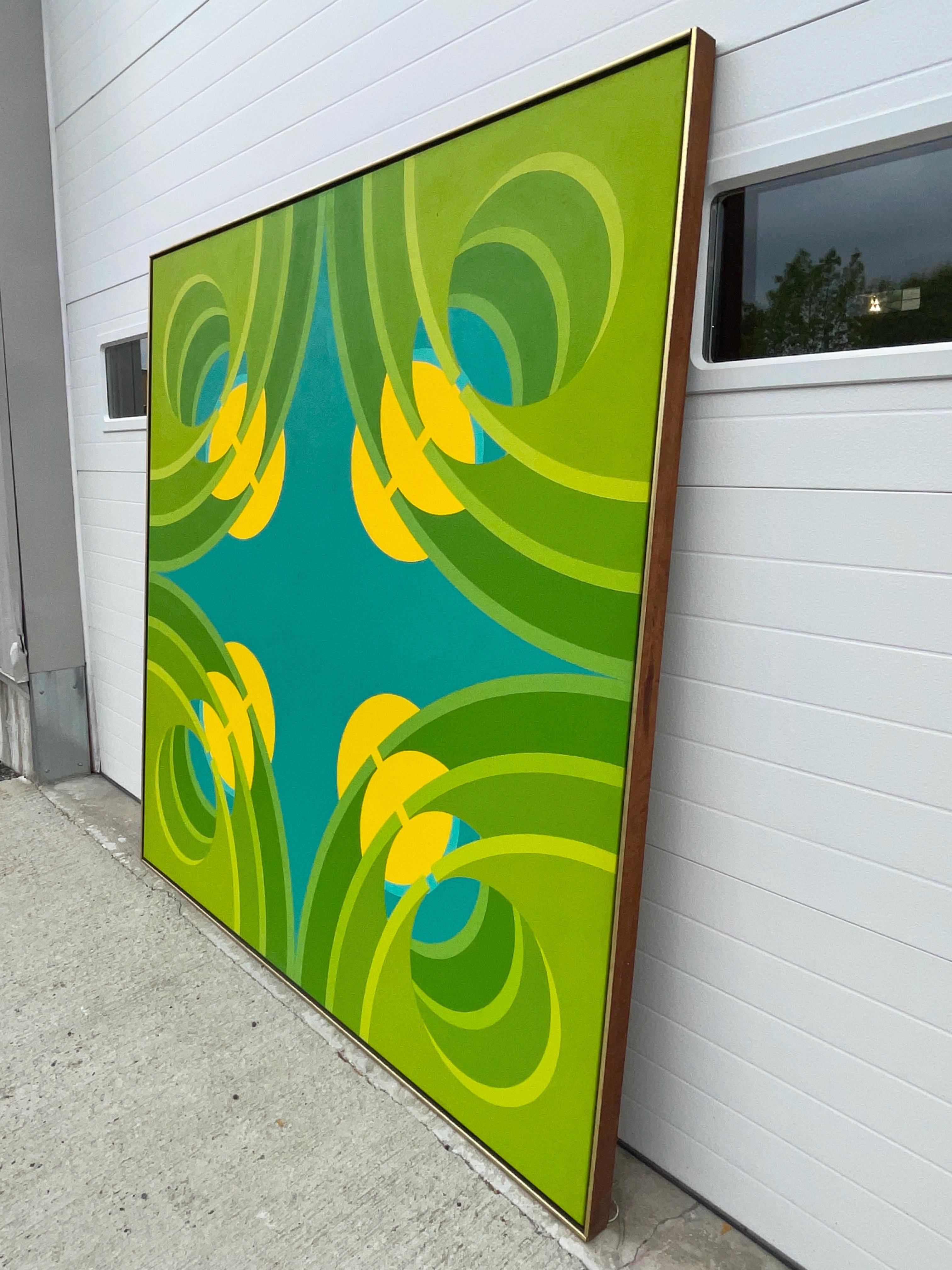 Mid-20th Century Robert D. H. Bidner, 1930-1983, Six Foot Square For Sale