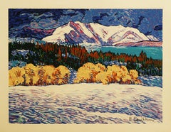 Antique Chama Winter limited edition hand-pulled serigraph by Robert Daughters
