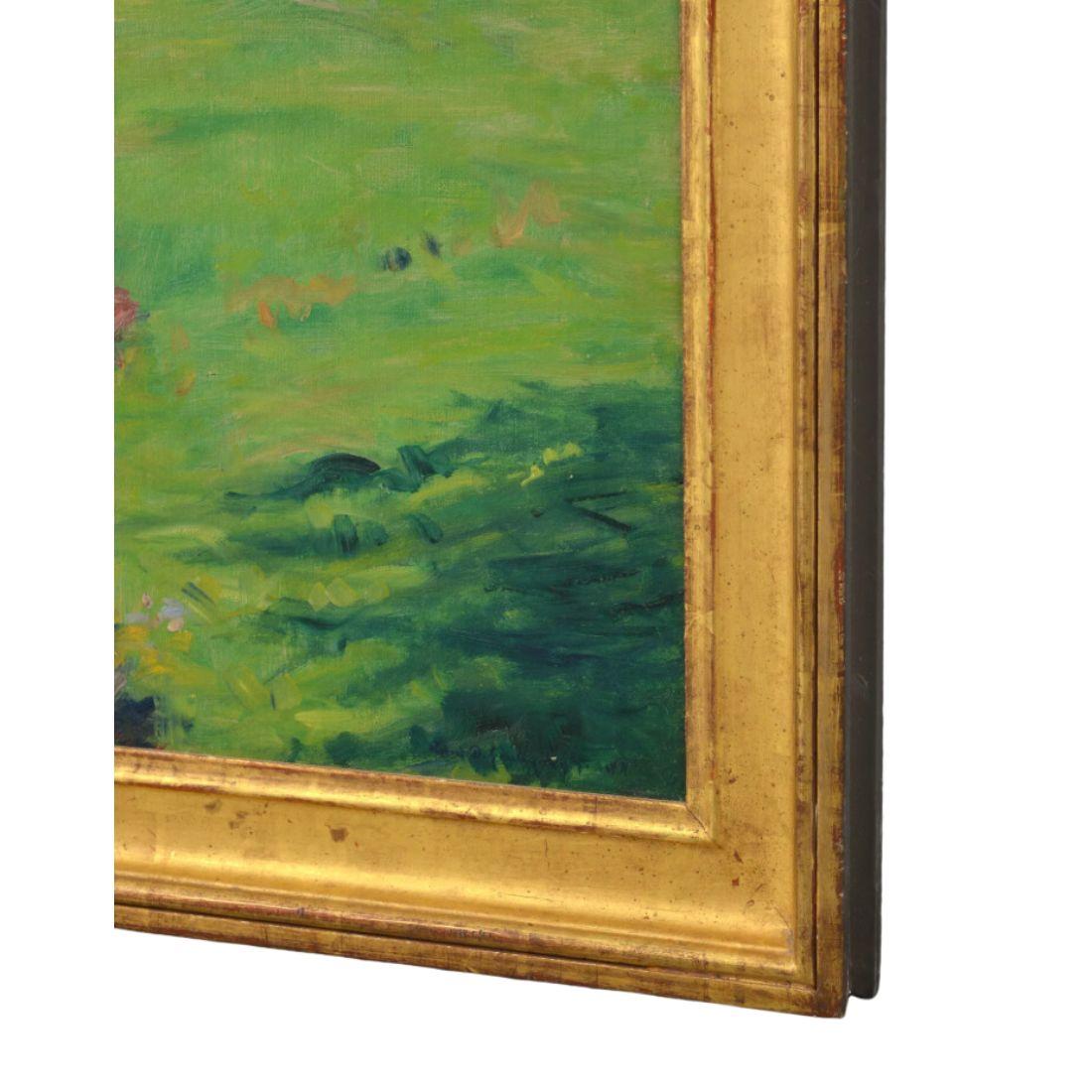 Robert David Gauley Gerahmte Landschaftsmalerei (Französische Provence) im Angebot