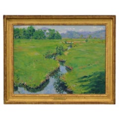 Robert David Gauley Framed Landscape Painting