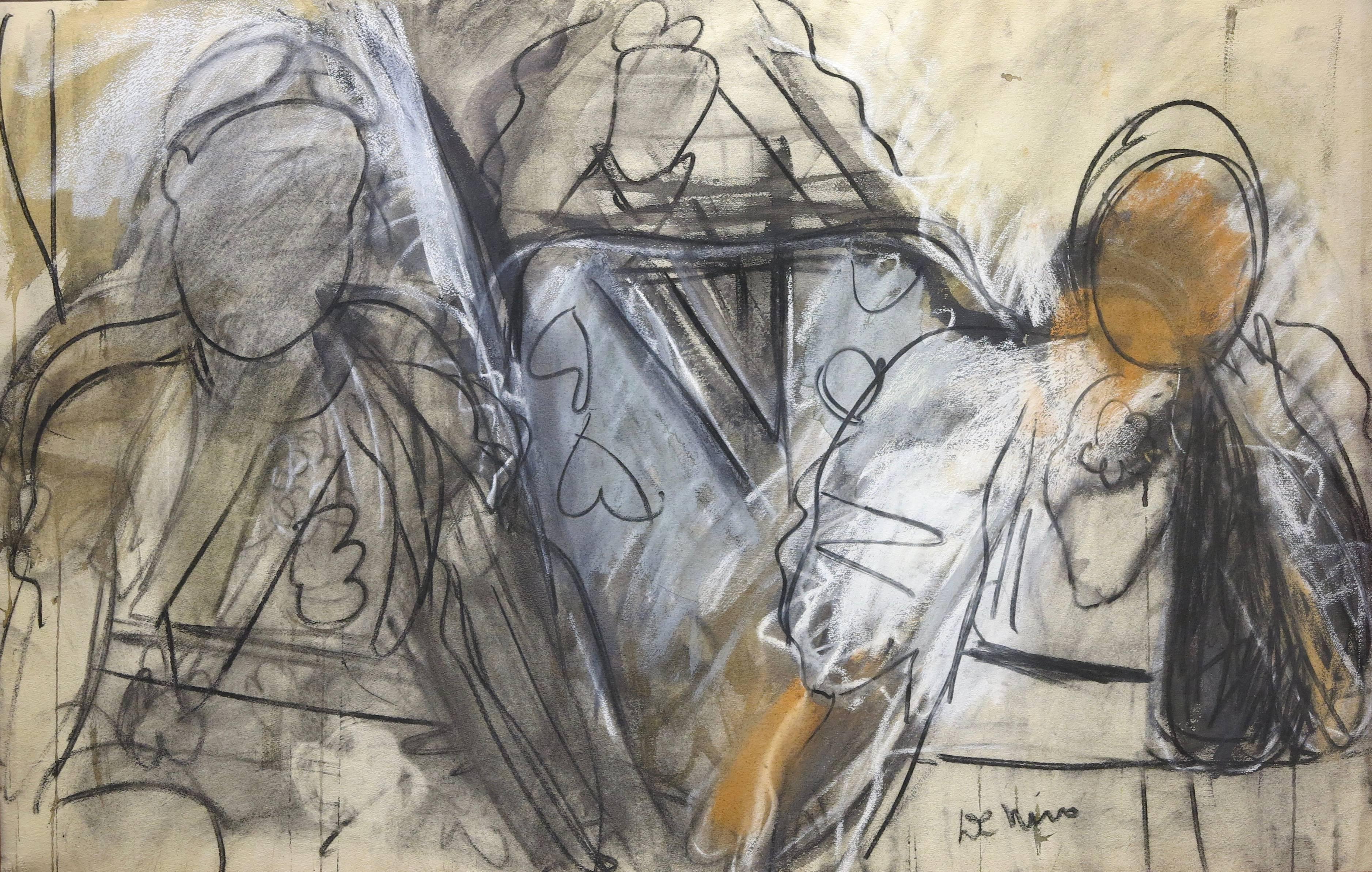 Robert De Niro Sr Two Figures C 1960 At 1stDibs IMG 3934 Master