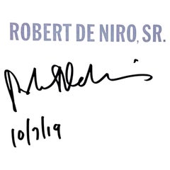 Robert De Niro, Sr. Signé « Paintings, Drawings, and Writing » (Peintures, dessins et écritures)
