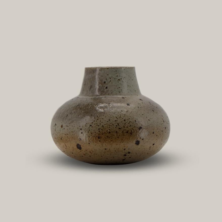 French Robert Deblander - Stoneware vase  For Sale