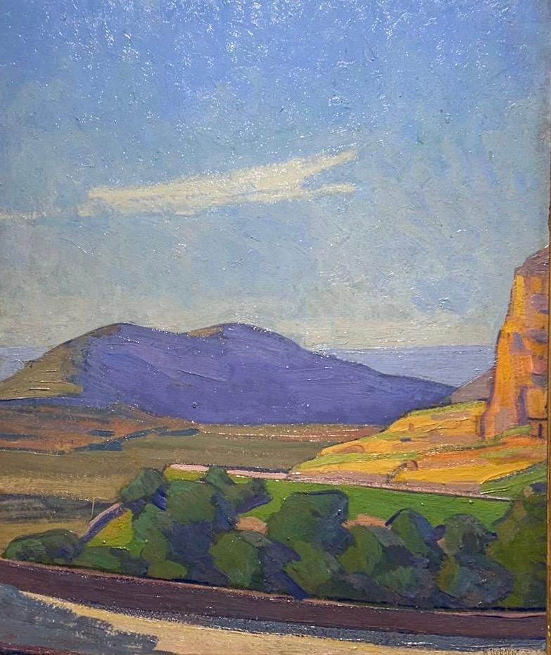 Route de Montagne - Painting by Robert Deborne