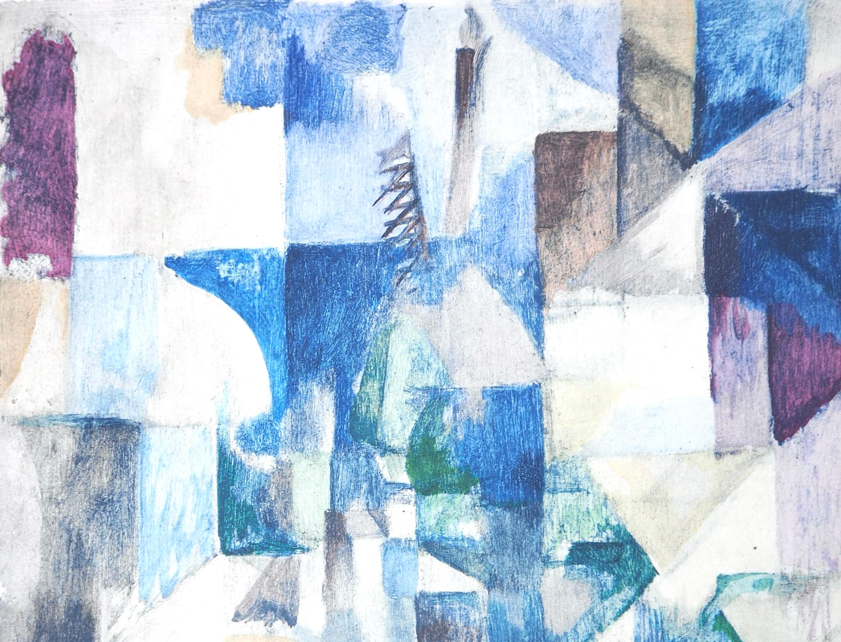 Delaunay, La fenêtre, n°2, Société internationale d'art XXe siècle (after) - Orphist Print by Robert Delaunay