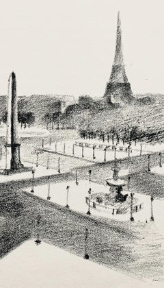 Delaunay, La place de la Concorde (Habasque 720-728), Allo ! Paris ! (après)
