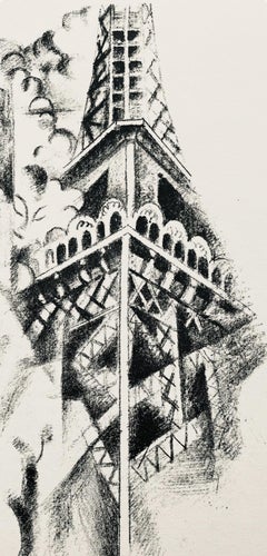 Delaunay, La Tour et la femme (Habasque 720-728), Allo! Paris! (nach)