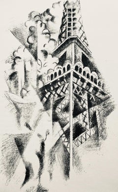 Delaunay, La Tour et la femme (Habasque 720-728), Allo! Paris! (after)