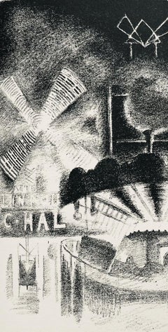Delaunay, Le Moulin Rouge (Habasque 720-728), Allo! Paris! (after)
