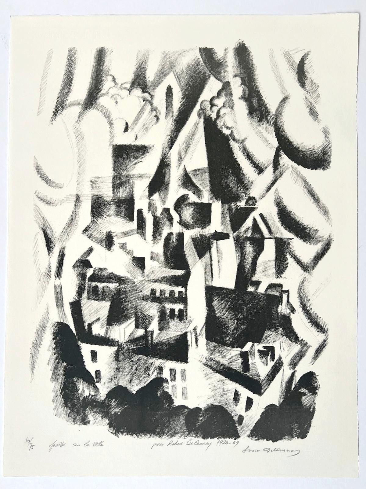 Fenêtre sur la ville - Print de Robert Delaunay
