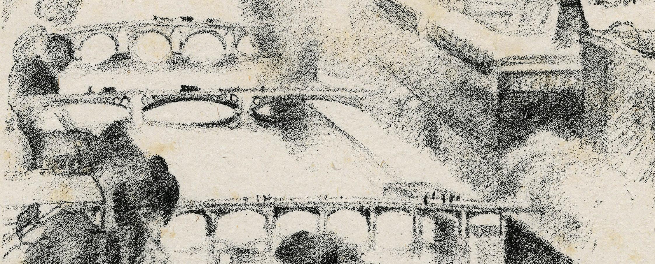 Ile de la Cite, París - Print de Robert Delaunay
