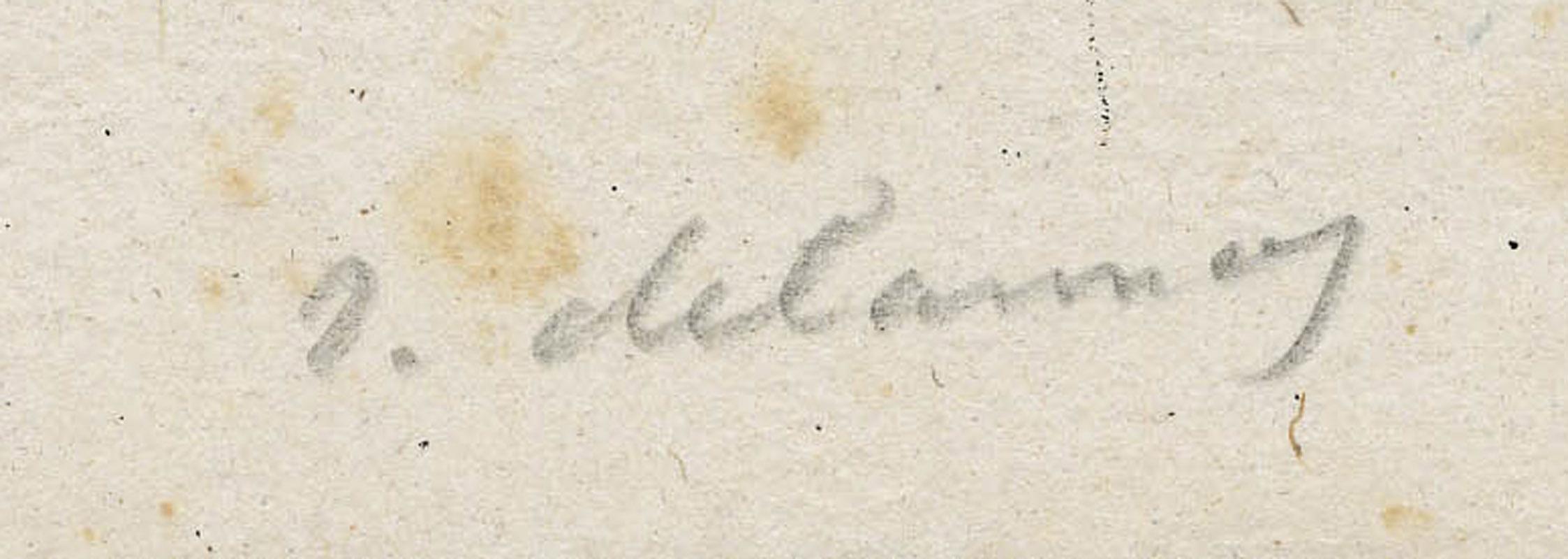 Le Palais de Justice (Isla de la Cité, París)
Litografía impresa en papel chine, 1926
Firmado a lápiz; sello ciego Atelier l.l. (ver foto)
Edición: Rara prueba en chine, fuera de la edición del libro publicado.
De 