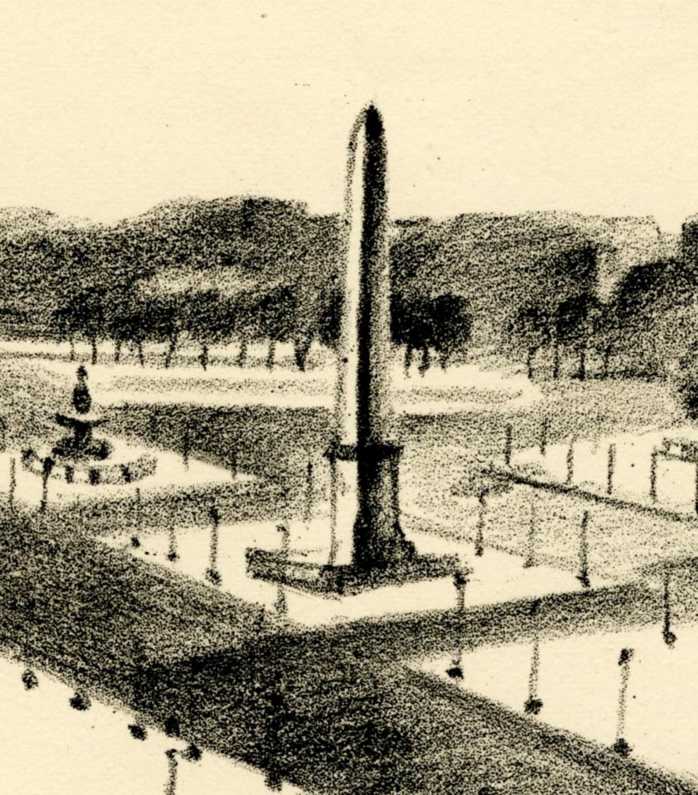 La Place de la Concorde - Print de Robert Delaunay