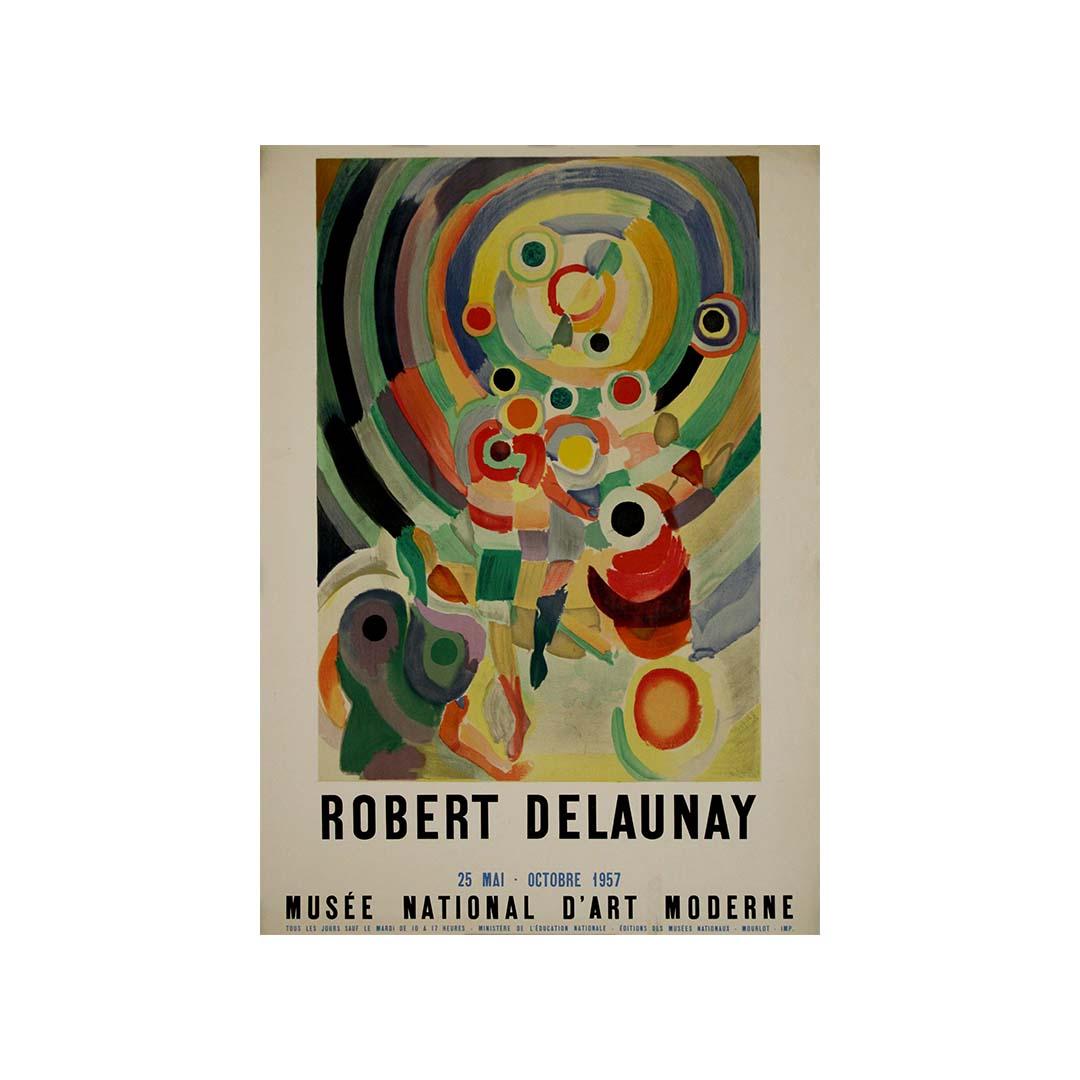 Original 1957 poster for the Musée National d’Art Moderne in Paris For Sale 2