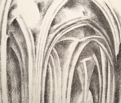 Saint-Severin, lithographie impressionniste de Robert Delaunay