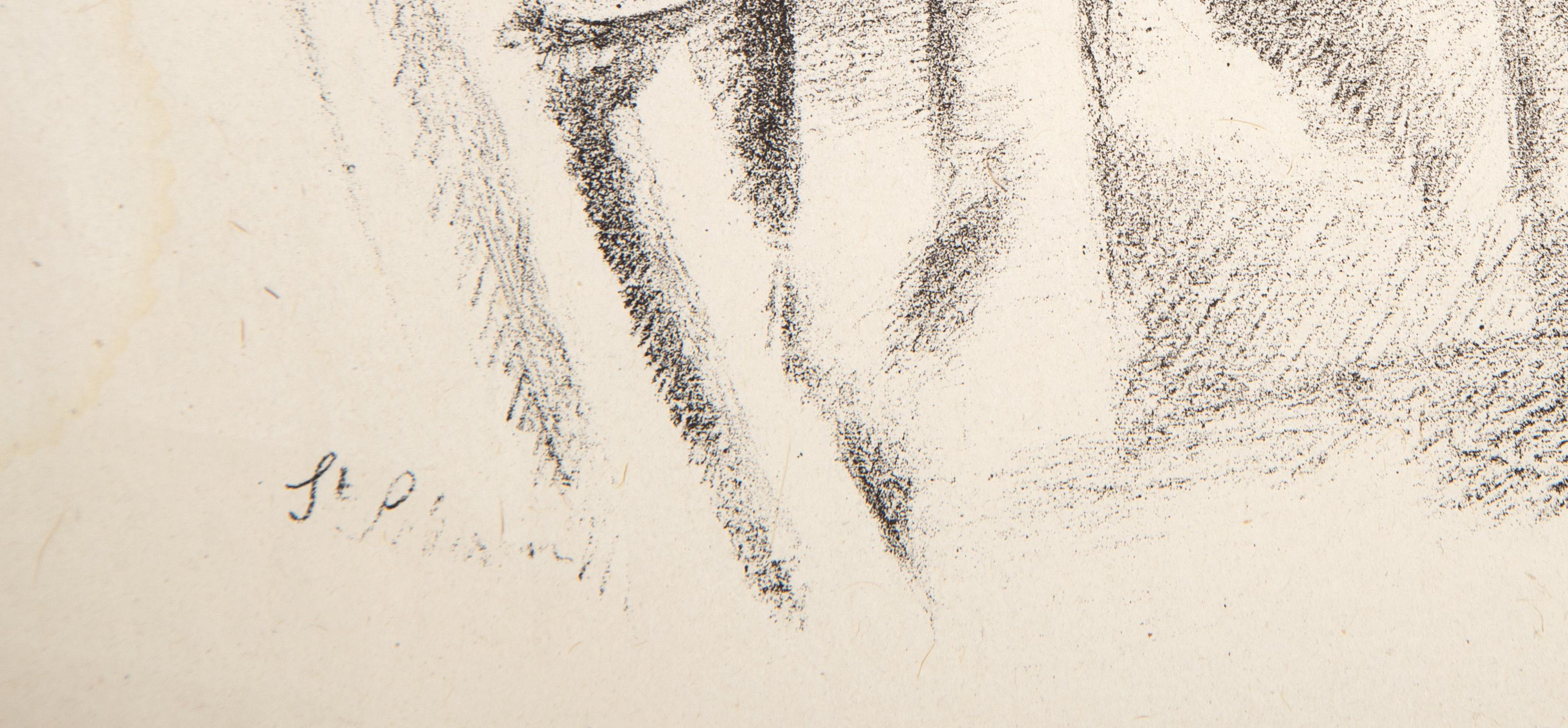 Saint-Severin, litografía impresionista de Robert Delaunay en venta 3