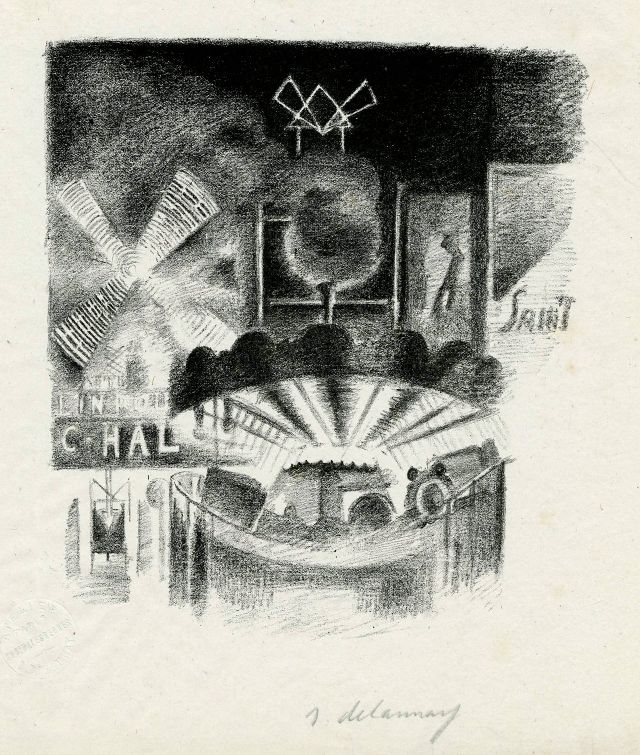 What is the Delaunay color theory?