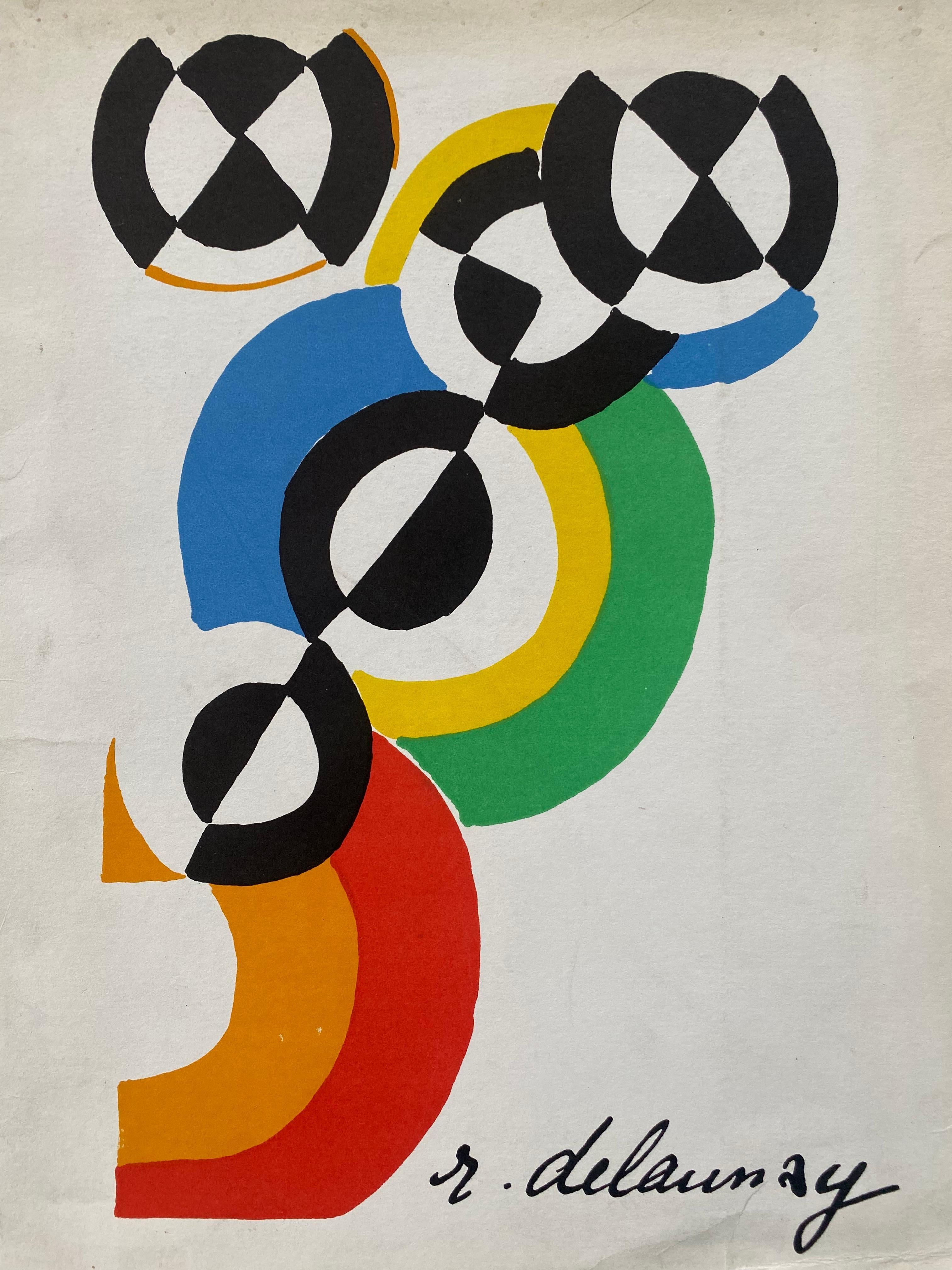 Robert Delaunay 
Very rare portfolio
1st edition Jacques Damase
1973
Complete 
Exterior good/interior very good condition 
35 x 27 x 3 cms
1250 euros