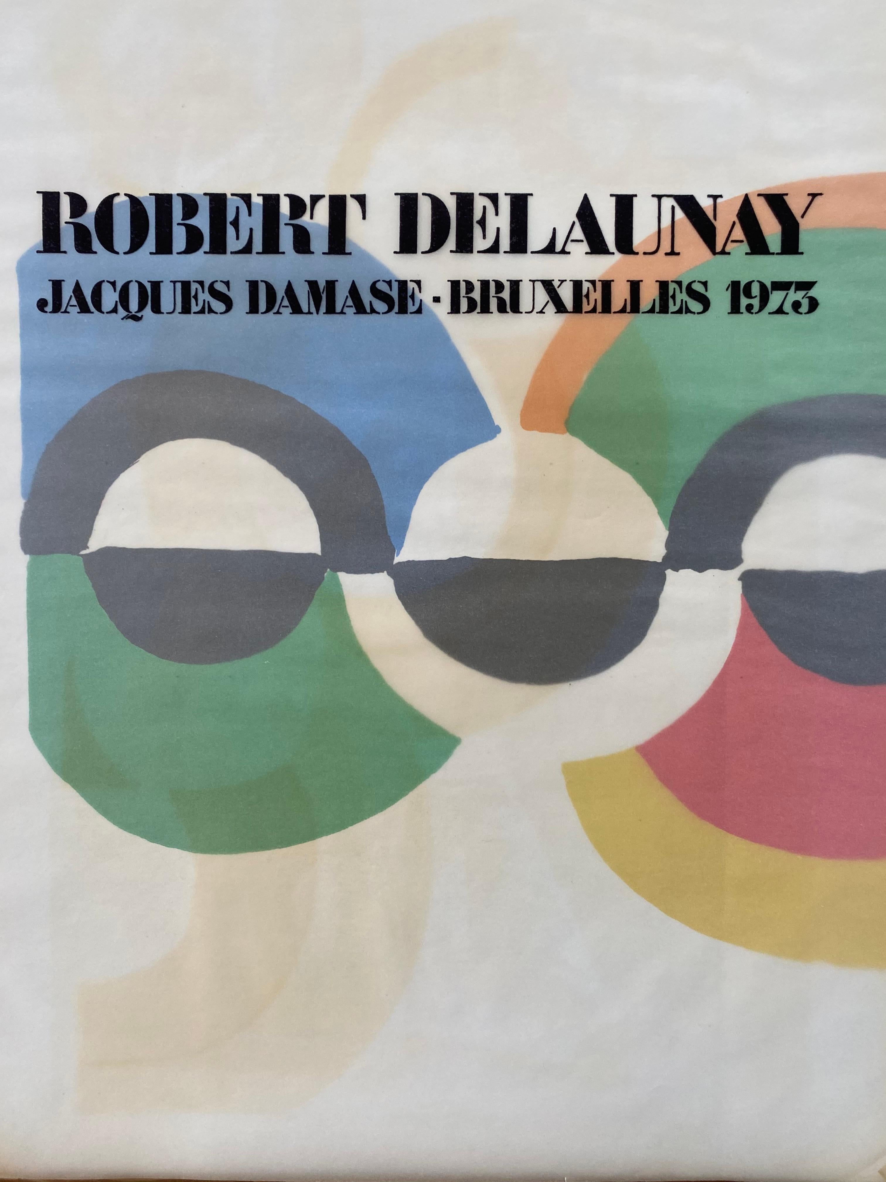 Robert Delaunay  Very rare portfolio 1st edition Jacques Damase 1973 In Good Condition For Sale In Saint ouen, FR