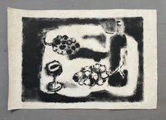 Robert Theval, Nature morte, Lithographie
