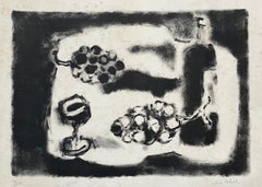 Robert Delval, Still Life, Lithograph