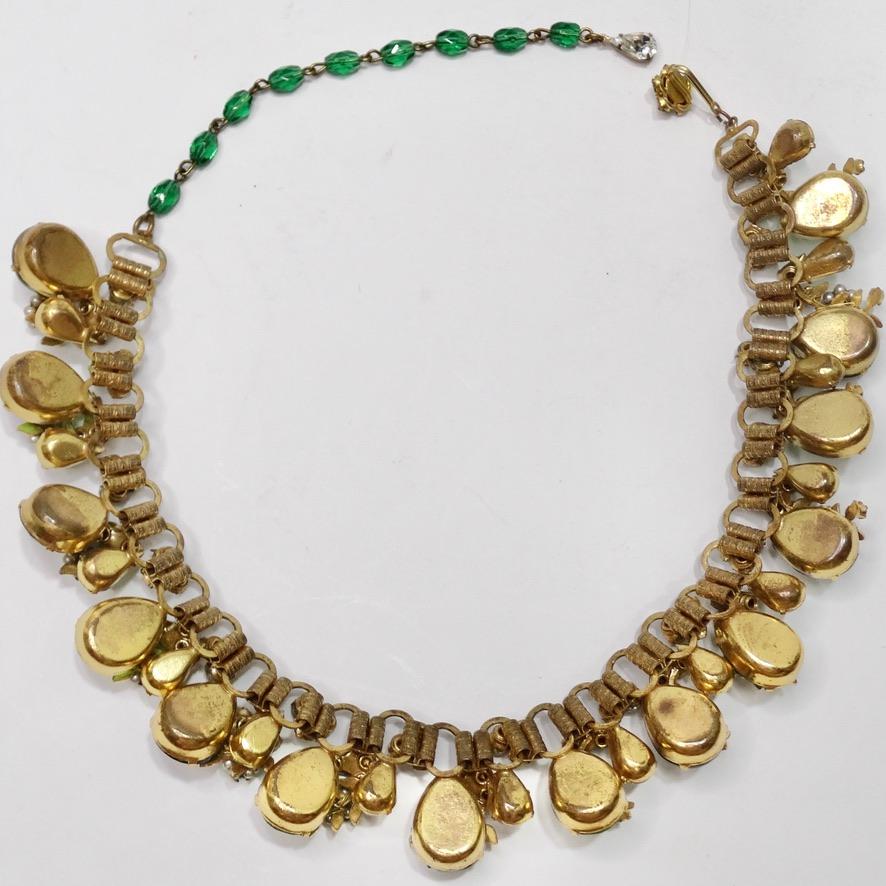 Robert Demi Parvre 1980s Synthetic Diamond Necklace For Sale 4